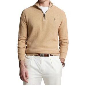 Ralph Lauren Men's Tan Sweater SZM